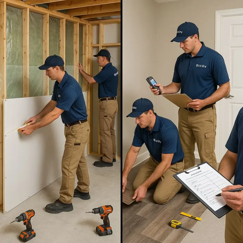 Repairs and Reconstruction process in Anniston, AL